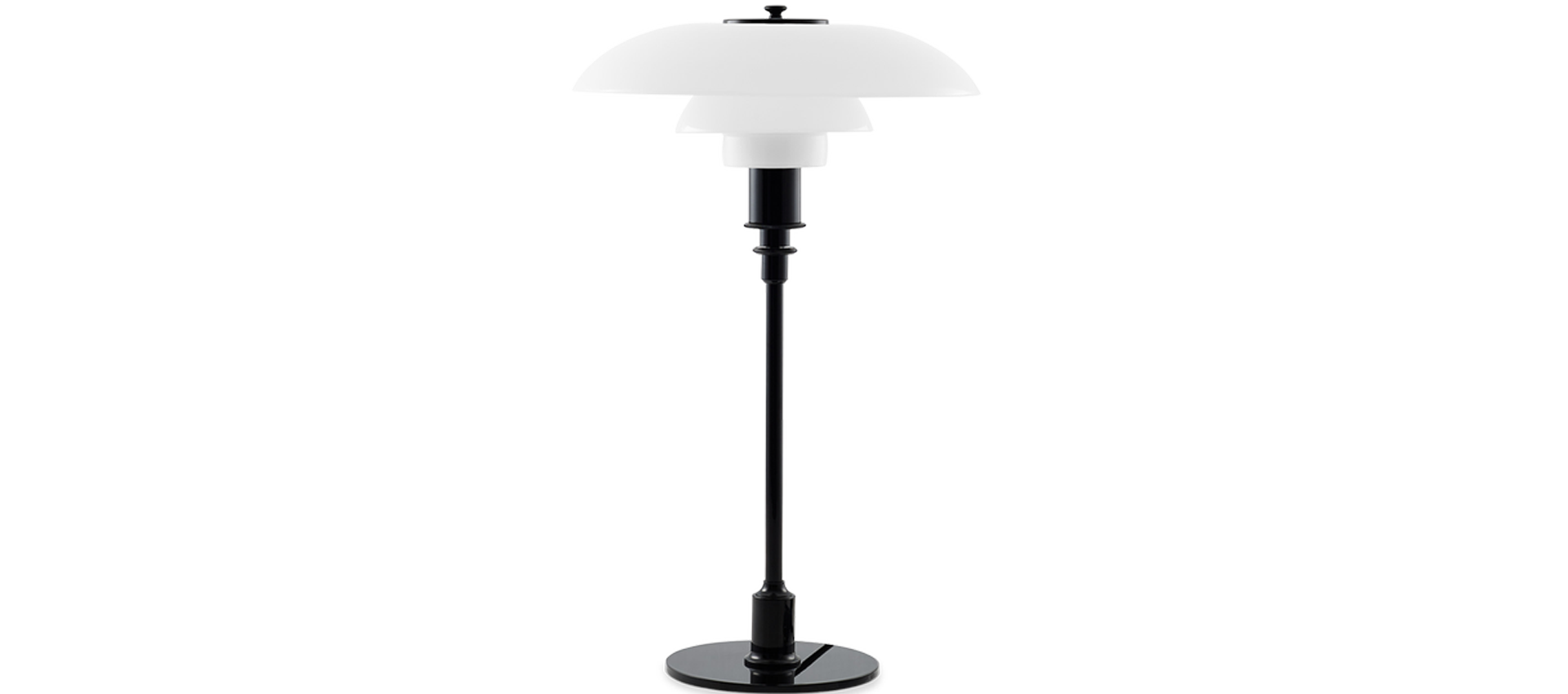 PH 3/2 Style Table Lamp Black image.