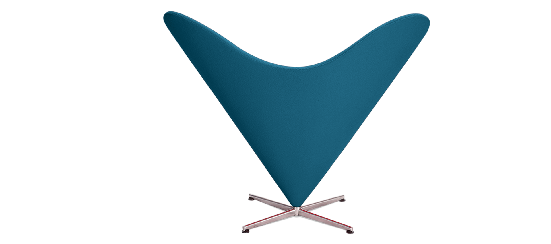 Heart Chair Morocan Blue image.