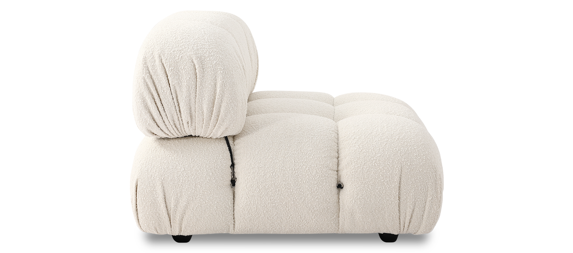 Camaleonda Style Lounge Sofa Creamy Boucle/Boucle image.