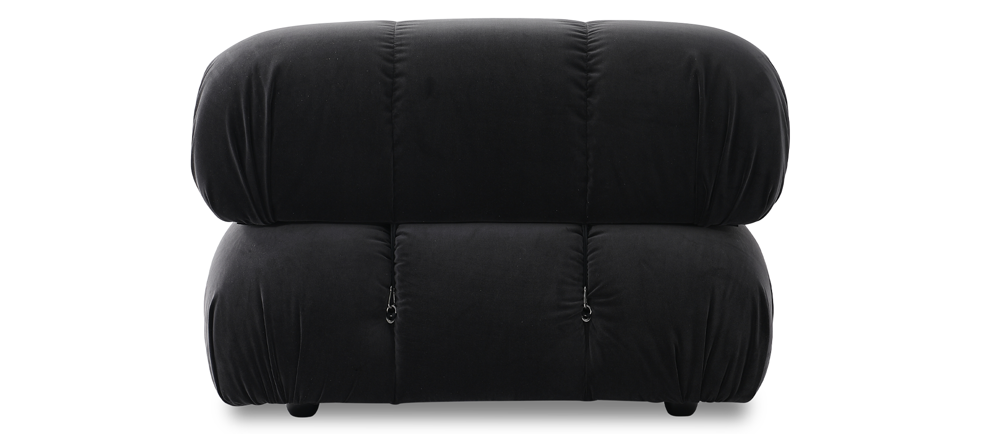 Camaleonda Style Lounge Sofa Dark Grey Velvet/Velvet image.