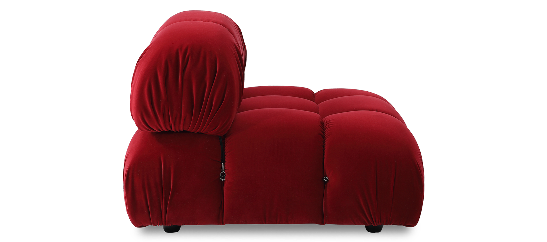 Camaleonda Style Lounge Sofa Dark Red Velvet/Velvet image.