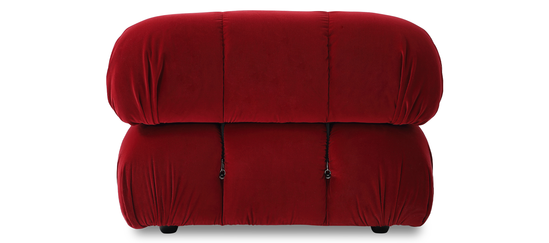 Camaleonda Style Lounge Sofa Dark Red Velvet/Velvet image.