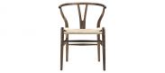 Wishbone (Y) Chair - CH24 - Walnut - Natural Cord