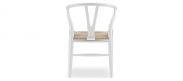 Wishbone (Y) Chair - CH24 - White - Natural Cord