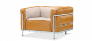 LC3 Style Grand Confort Armchair - Special Edition