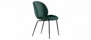 Beetle Style Dining Chair - Full Upholstered Velvet