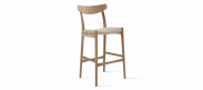 CH 23 Barstool - Solid Oak
