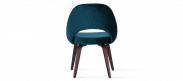 Executive Chair Armless - Velvet