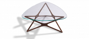 Star Triangular Coffee Table  