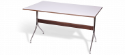 Swag Leg Rectangular Dining Table 