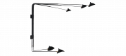 Serge Mouille Five - Arm Wall Lamp