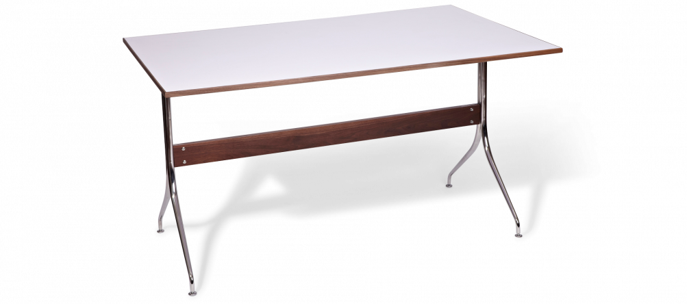 Swag Leg Rectangular Dining Table 