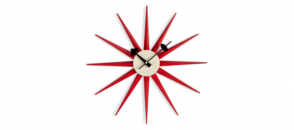 Starburst Style Clock