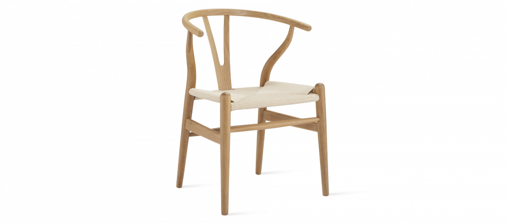 Wishbone (Y) Chair - CH24 - Oak - Natural Cord
