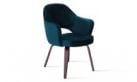 Executive Armchair Velvet Dark Aqua