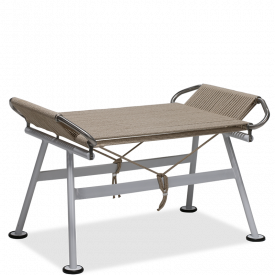 Flag Halyard Ottoman - PP225 - White