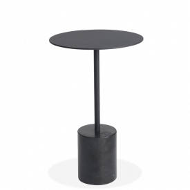 Calibre Coffee Table Medium - Black - Black Marble