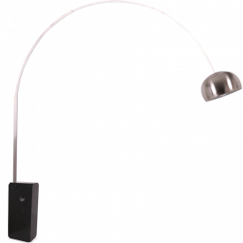 Arc Style Marble Floor Lamp
