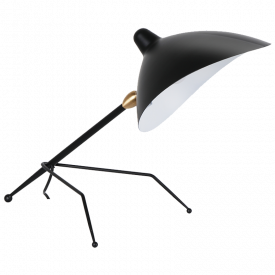 Serge Mouille Style Tripod Lamp