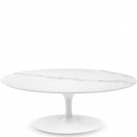 Tulip Oval Coffee Table - Marble