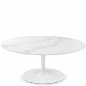 Tulip Round Coffee Table - Marble