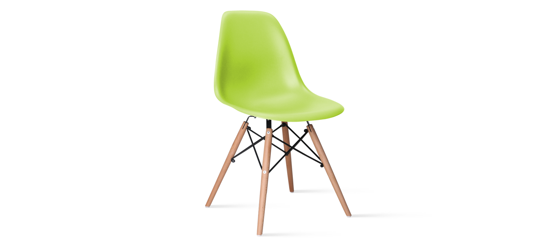 DSW Style Chair 31 CM/Light Wood image.