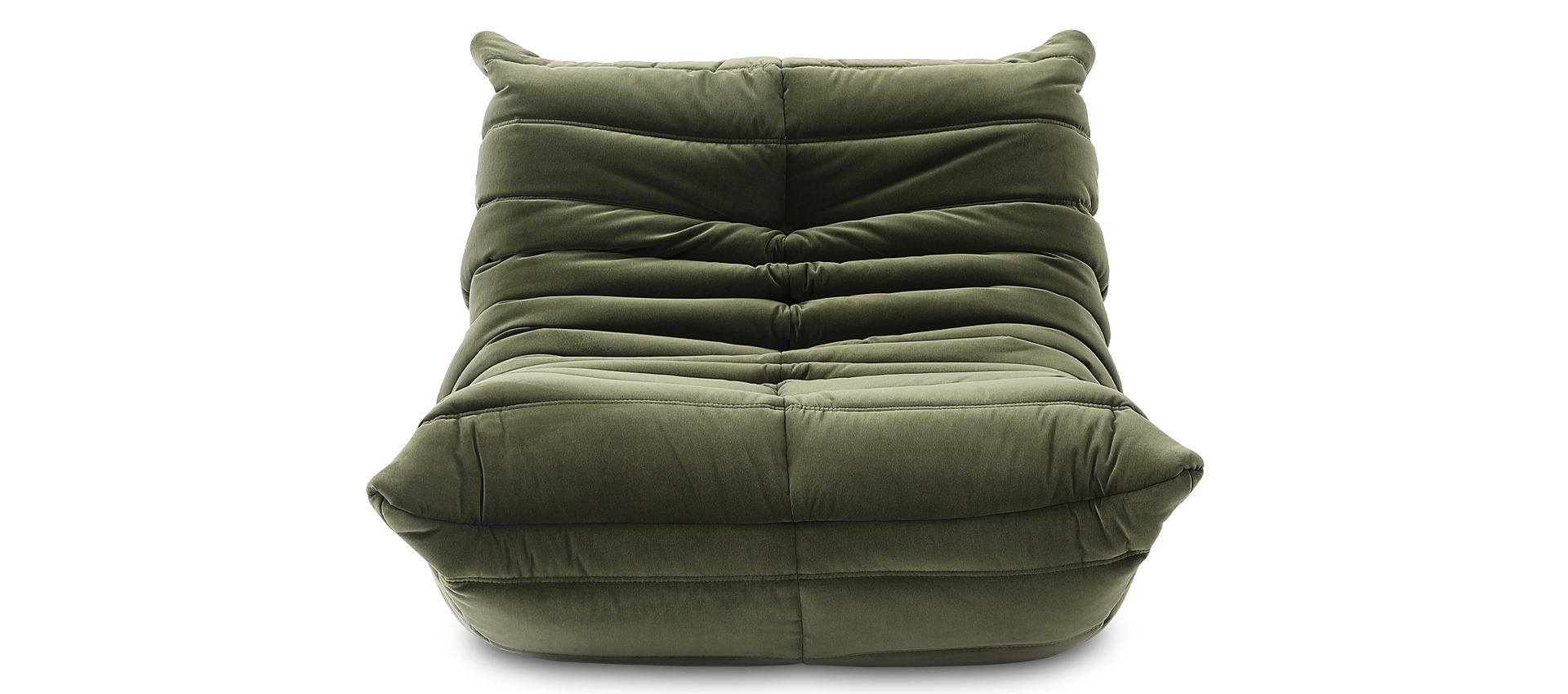 Comfort Style Lounge Sofa Bottle Green Velvet/Velvet image.
